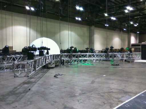LDI booth set up 1