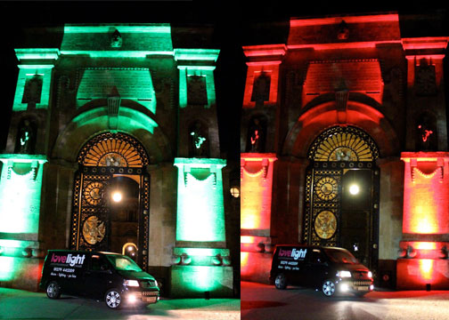 green-red