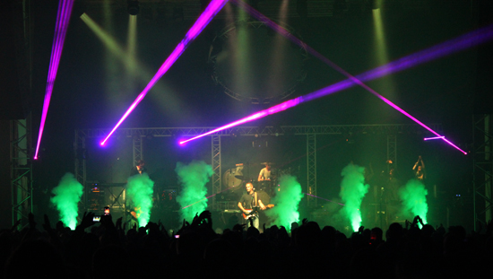 Eclipse (Pink Floyd tribute band from Palmerston North) at Stonehenge Aotearoa