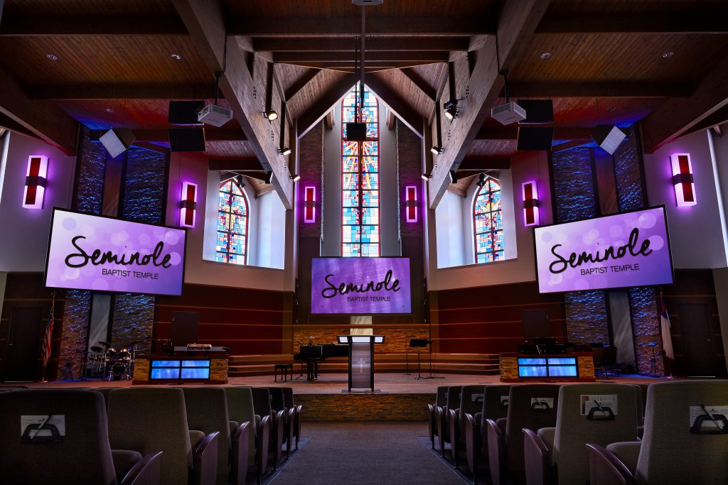 Seminole Baptist uses CHAUVET Professional