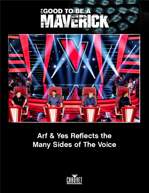 Arf Yes Reflects The Many Sides Of The Voice With Versatile Chauvet Professional Fixtures