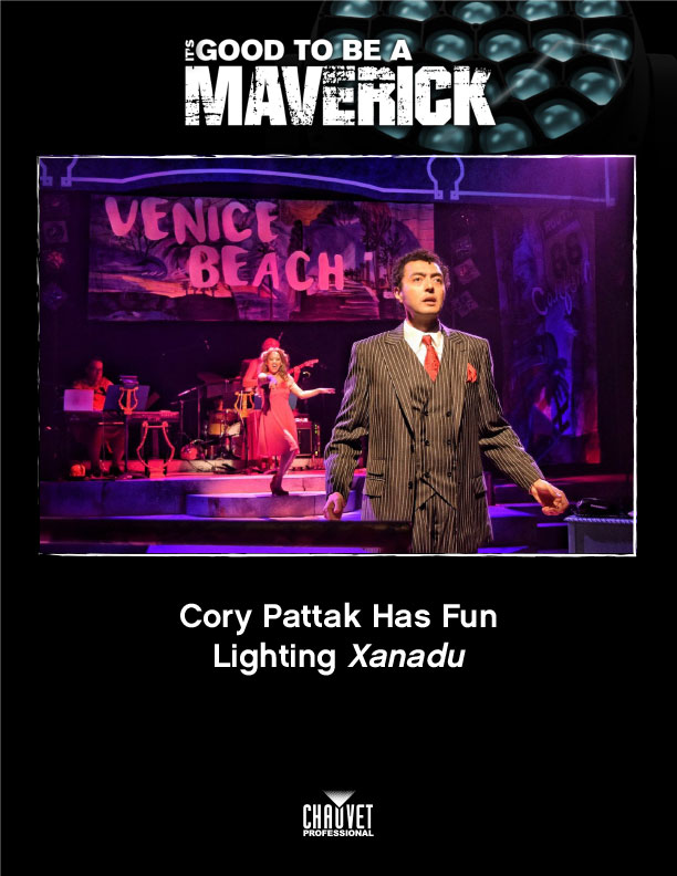 Cory Pattak Has Fun Lighting Xanadu With Chauvet Professional Maverick