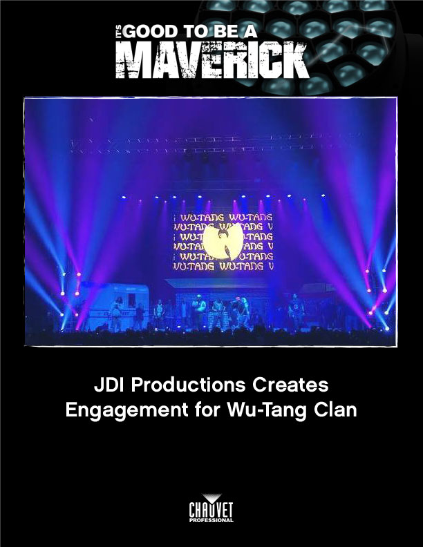 Jdi Productions Creates Engagement For Wu Tang Clan With Chauvet Professional