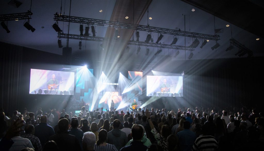 Grace City Church Gets Concert Looks With CHAUVET Professional