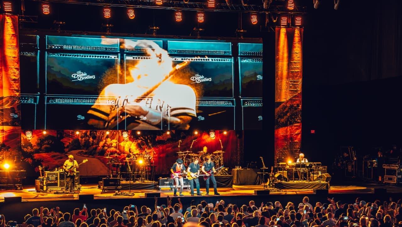 Seth Jackson Blends Video & Light on The Doobie Brothers Walk This Road